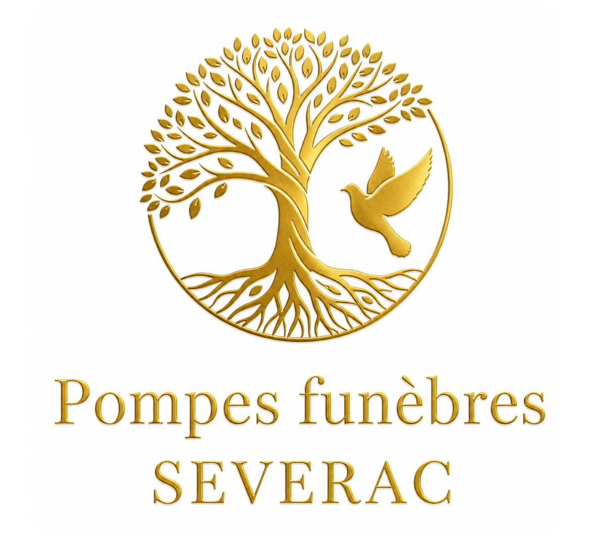 Logo de POMPES FUNEBRES SEVERAC