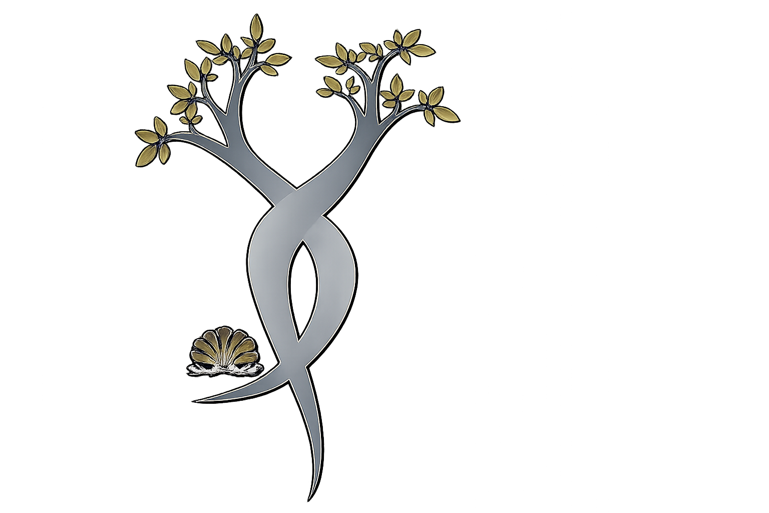 Logo de la pompe funèbre : Les Pompes Funèbres La Coquille Grognet-Hamel
