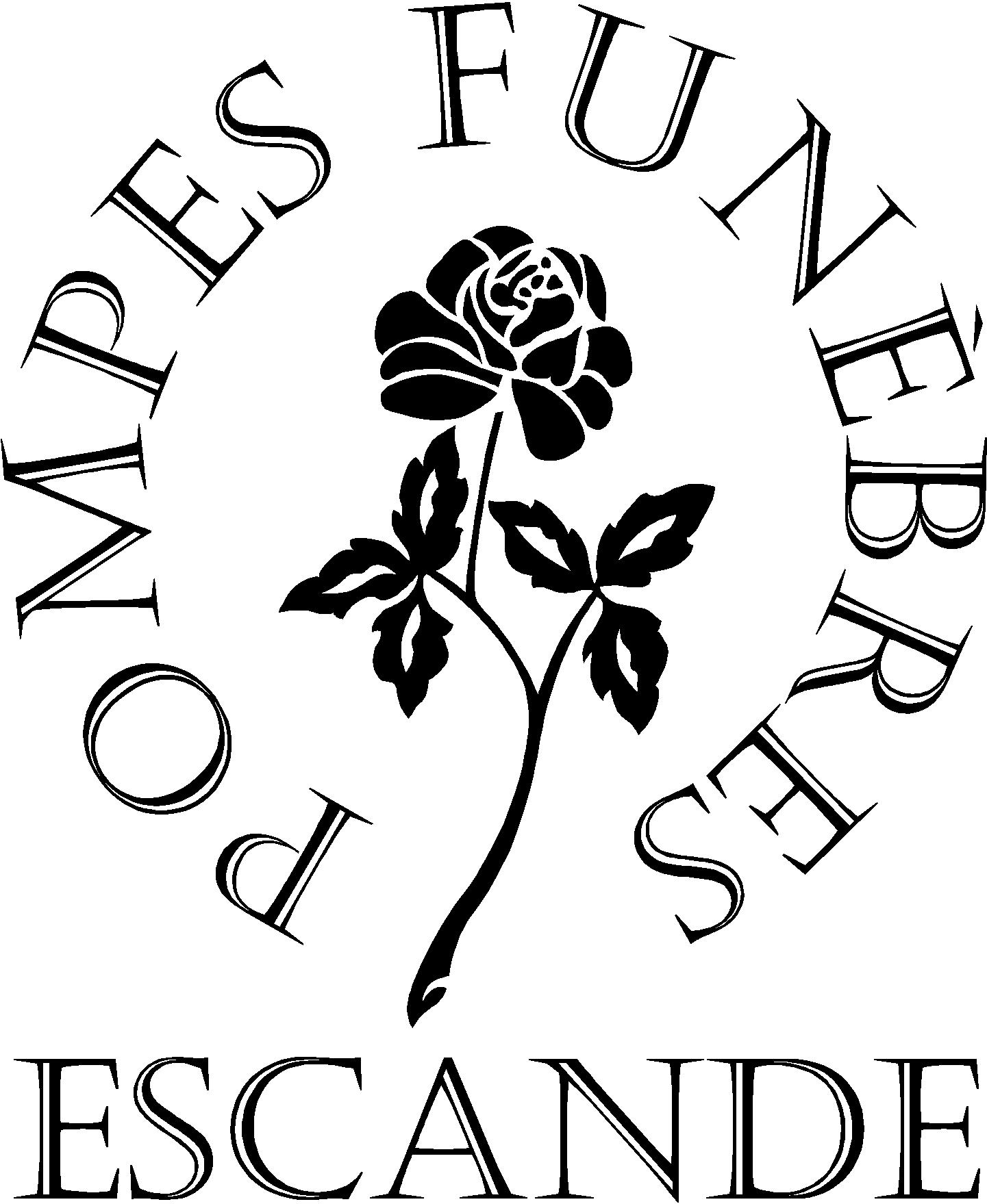 Logo de POMPES FUNEBRES ESCANDE - Chalabre 