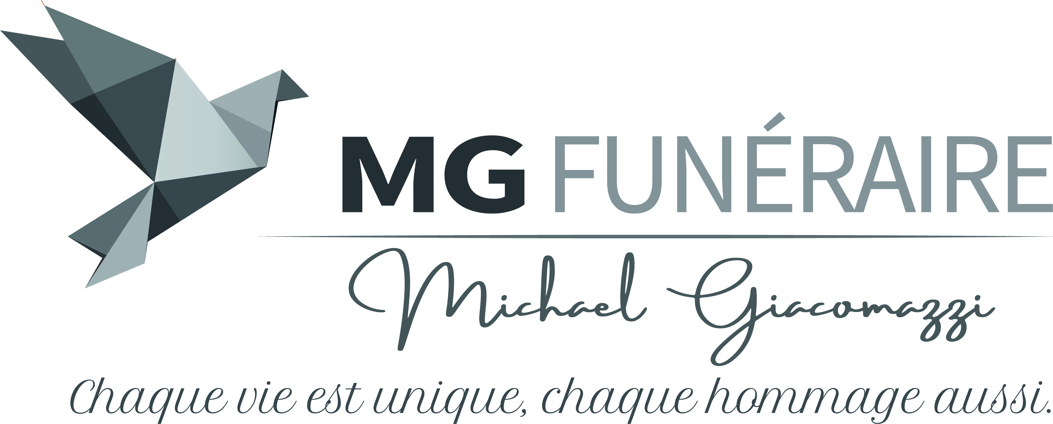 Logo de la pompe funèbre : MG FUNERAIRE