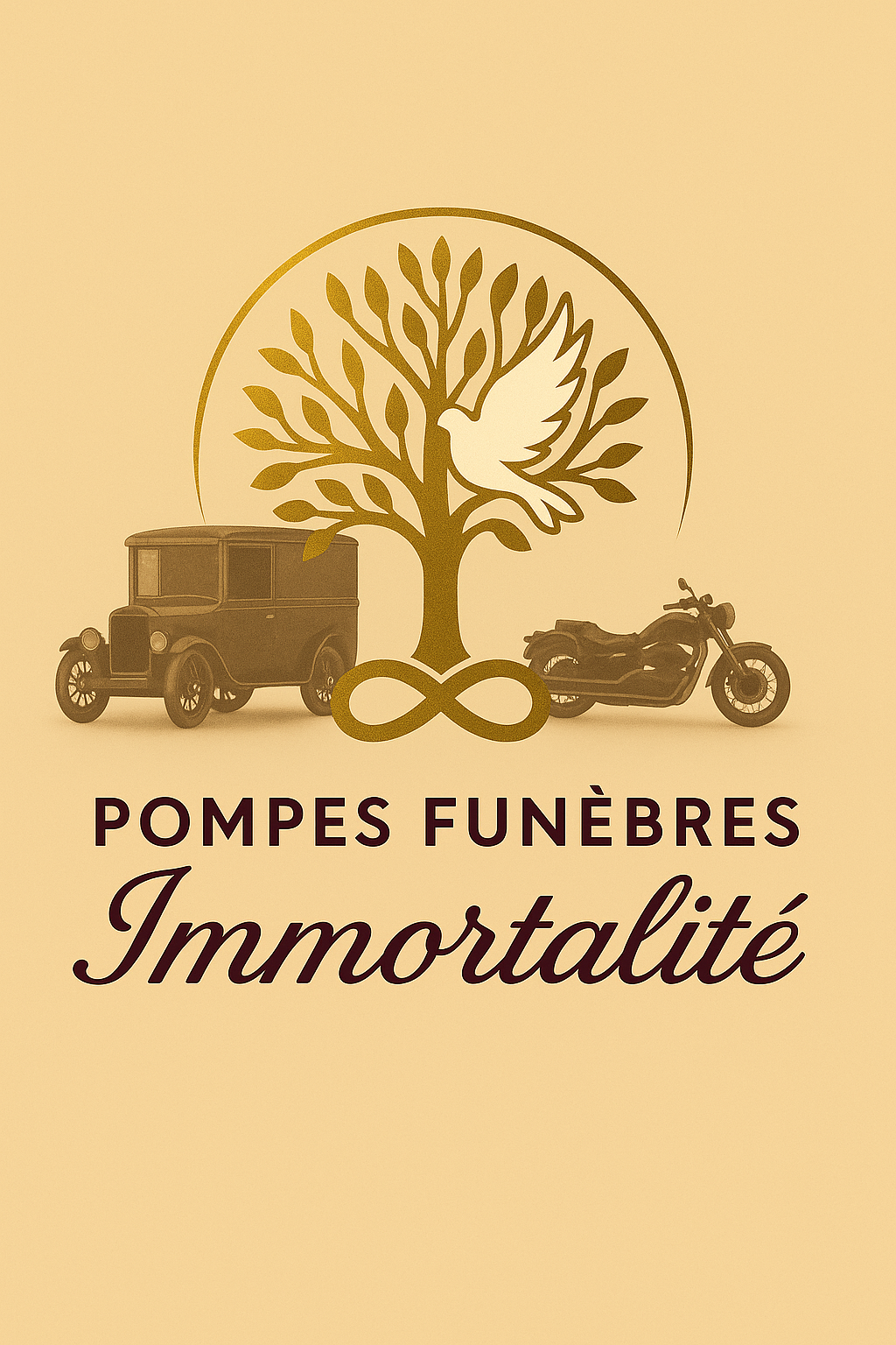 Logo de Pompes Funèbres Immortalité