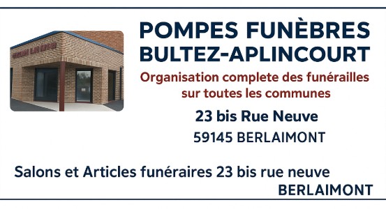 Logo de Pompes Funèbres BULTEZ-APLINCOURT